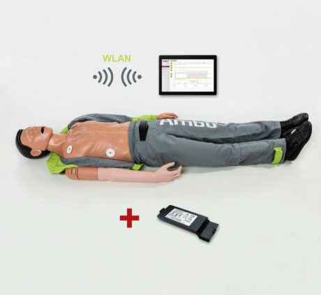 Fantom szkoleniowy Ambu Man Advanced IV z akumulatorem
