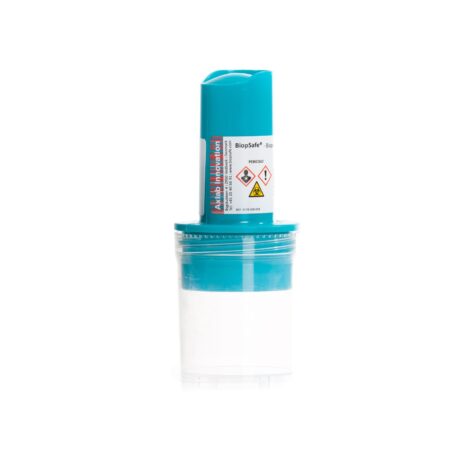 Pojemniki na próbki biopsyjne/histopatologiczne BiopSafe 60ml (1 opakowanie – 18 szt.)
